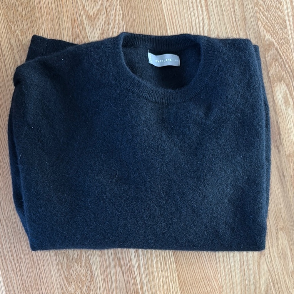 Everlane Men's Black Sweater